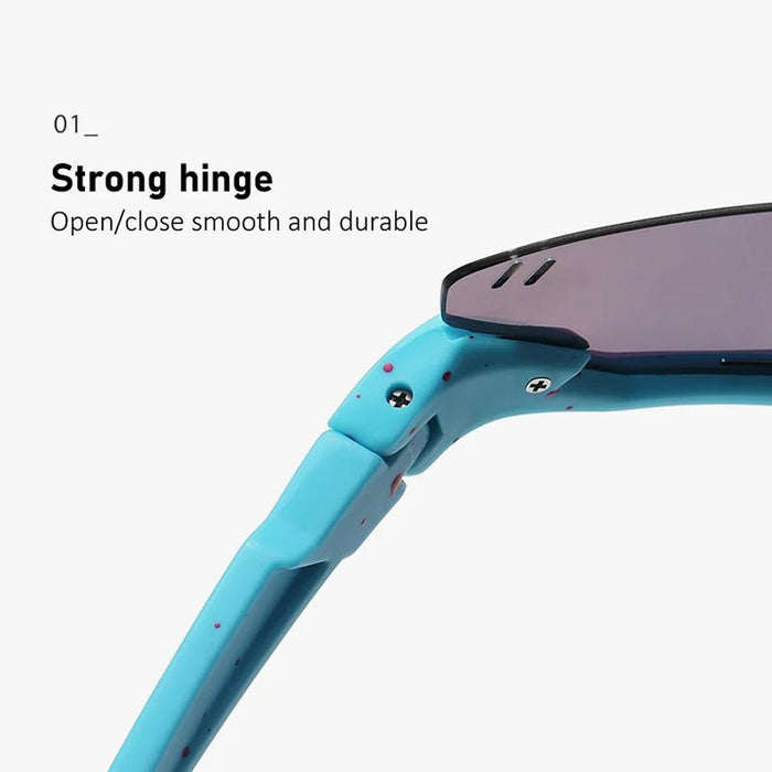 Gepolariseerde kinderzonnebril - UV400 sportbril voor fietsen, honkbal en buitensporten - Bivakshop