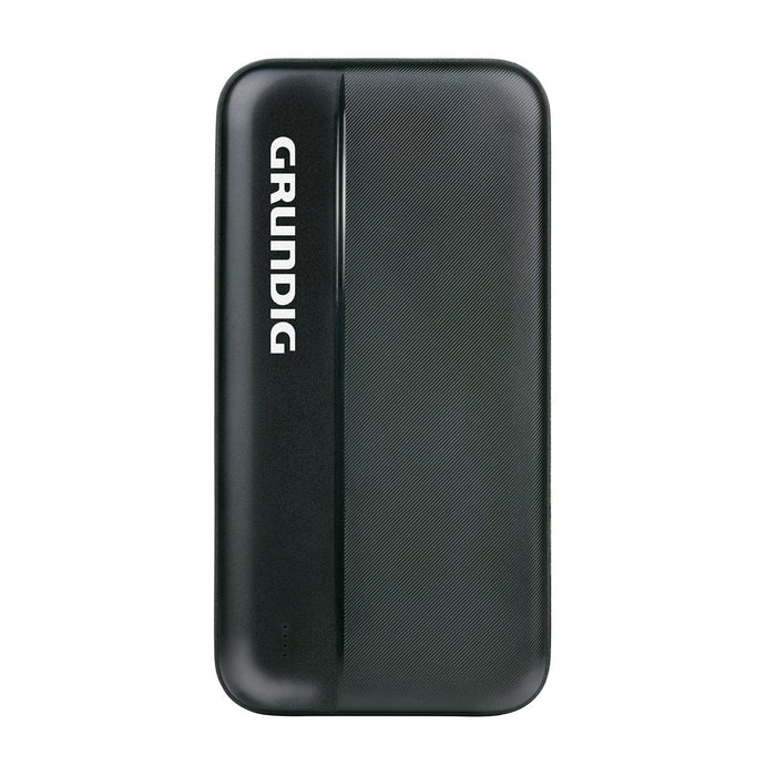Grundig - Powerbank 20000 mAh – Hoge capaciteit – Dubbele USB - uitgang - Bivakshop