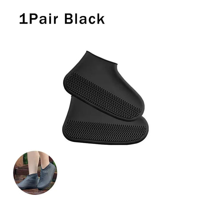 Herbruikbare waterdichte regen schoenhoezen - Van silicone - Voor buiten 1 paar - Bivakshop