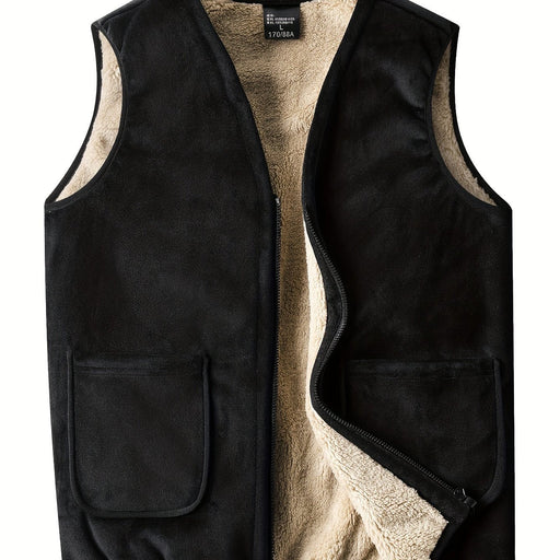 Heren fleece bodywarmer – Dubbelzijdig – Warme wintervoering - Bivakshop