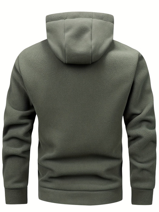 Heren gewatteerde vest – Warme fleecevoering – Met capuchon - Bivakshop