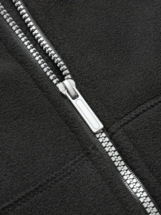 Heren gewatteerde vest – Warme fleecevoering – Met capuchon - Bivakshop