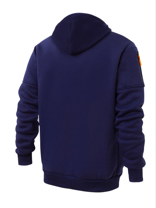 Heren Hoodie Jas met Rits – Sportief - Effen Kleur - Bivakshop