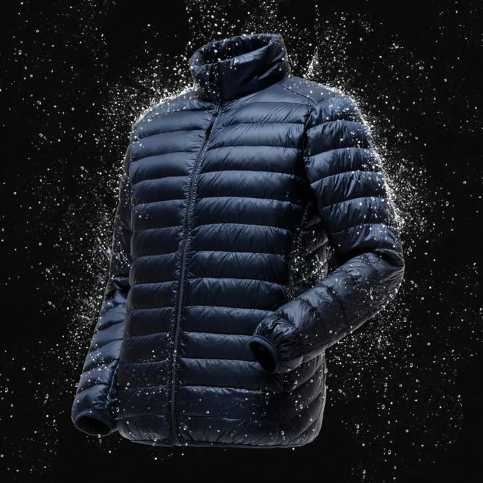Heren lichtgewicht waterbestendig opvouwbaar donsjack - Mode winterjas - Bivakshop