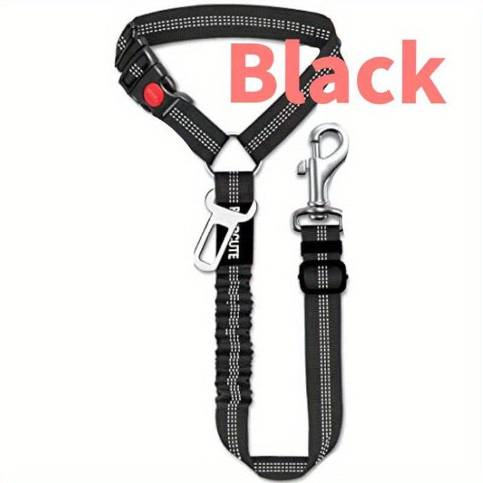Honden autogordel – verstelbaar – elastisch & duurzaam nylon - Bivakshop