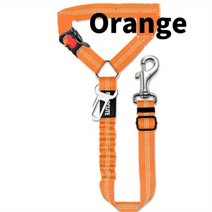 Honden autogordel – verstelbaar – elastisch & duurzaam nylon - Bivakshop