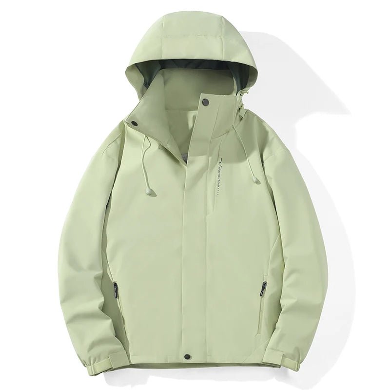 JNLN unisex outdoor jas - Trekking en hiking windbreaker met afneembare capuchon - Bivakshop