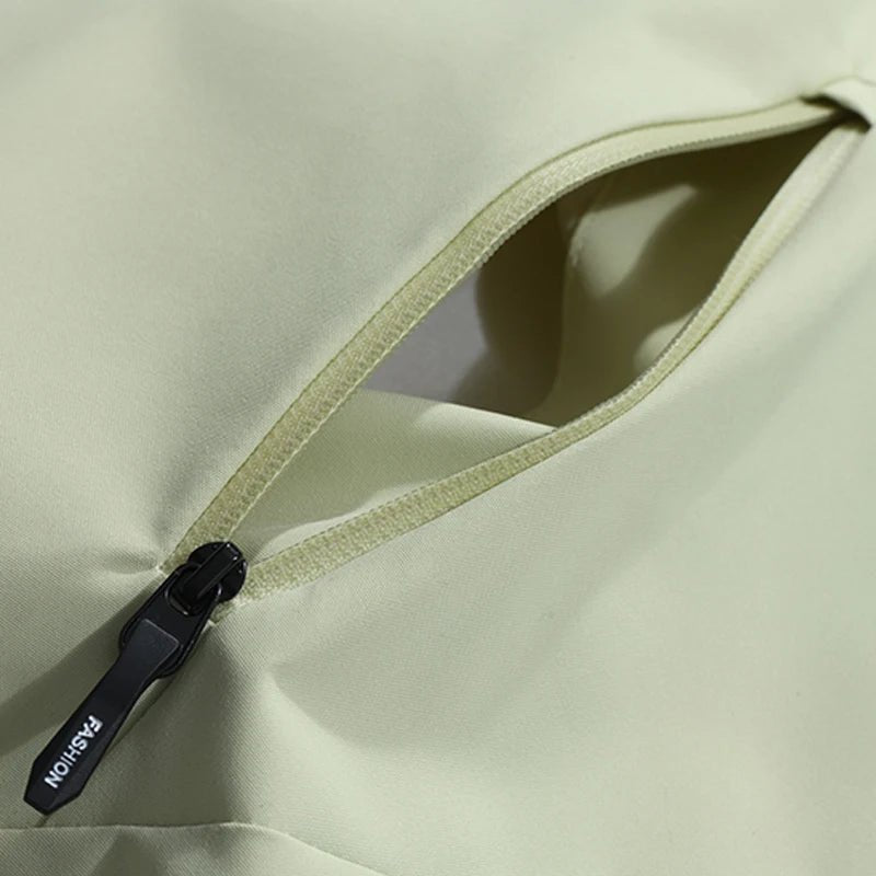 JNLN unisex outdoor jas - Trekking en hiking windbreaker met afneembare capuchon - Bivakshop