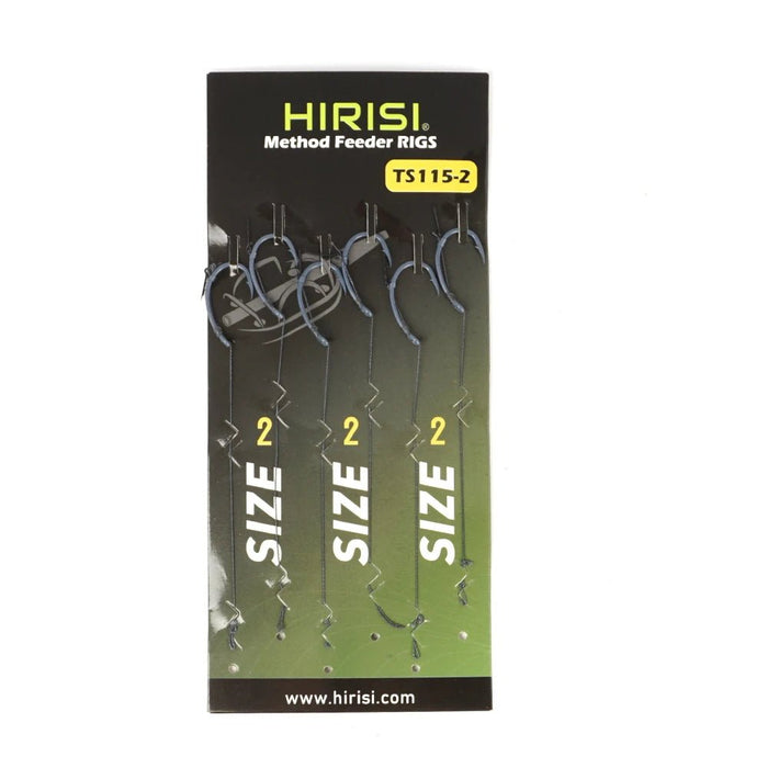 Kant - en - klare onderlijnen voor karper - & feedervissen – 6 stuks - Bivakshop