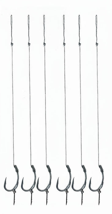 Kant - en - klare onderlijnen voor karper - & feedervissen – 6 stuks - Bivakshop
