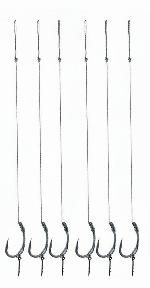 Kant - en - klare onderlijnen voor karper - & feedervissen – 6 stuks - Bivakshop