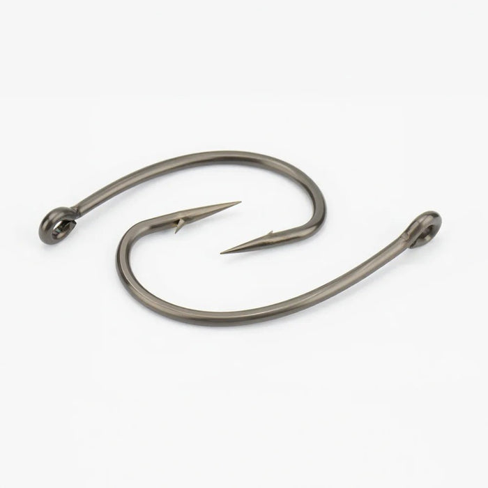 Karper Haken 100 stuks – RVS High Carbon Vishaak met weerhaak en oog - Bivakshop