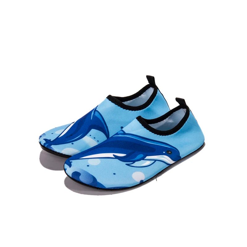 Kids Water Sport Beach Swimming Socks Girl Thin Multi Prints Anti Slip Fitness Yoga Dance Swim Surf Diving Underwater Shoes - Bivakshop