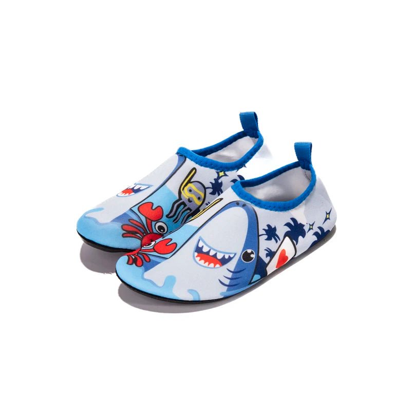 Kids Water Sport Beach Swimming Socks Girl Thin Multi Prints Anti Slip Fitness Yoga Dance Swim Surf Diving Underwater Shoes - Bivakshop