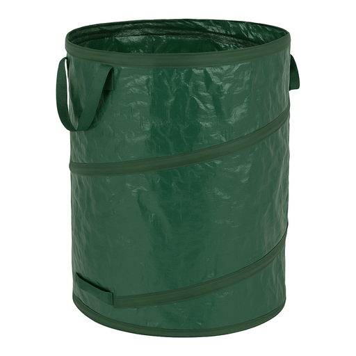 Kinzo - Opvouwbare tuinafvalzak – 120L – pop - up systeem - Bivakshop