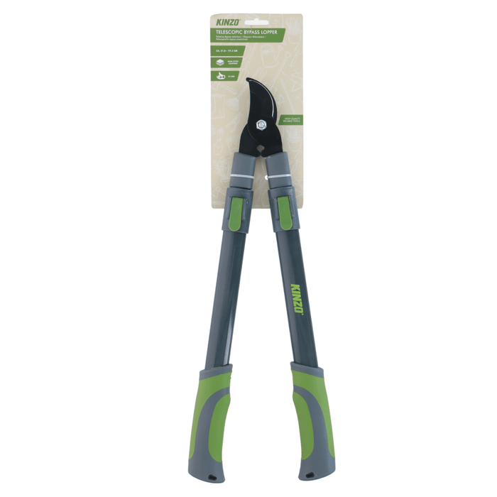 Kinzo - Ttelescopische snoeischaar – 51 - 78 cm – anti - kleef blad - Bivakshop