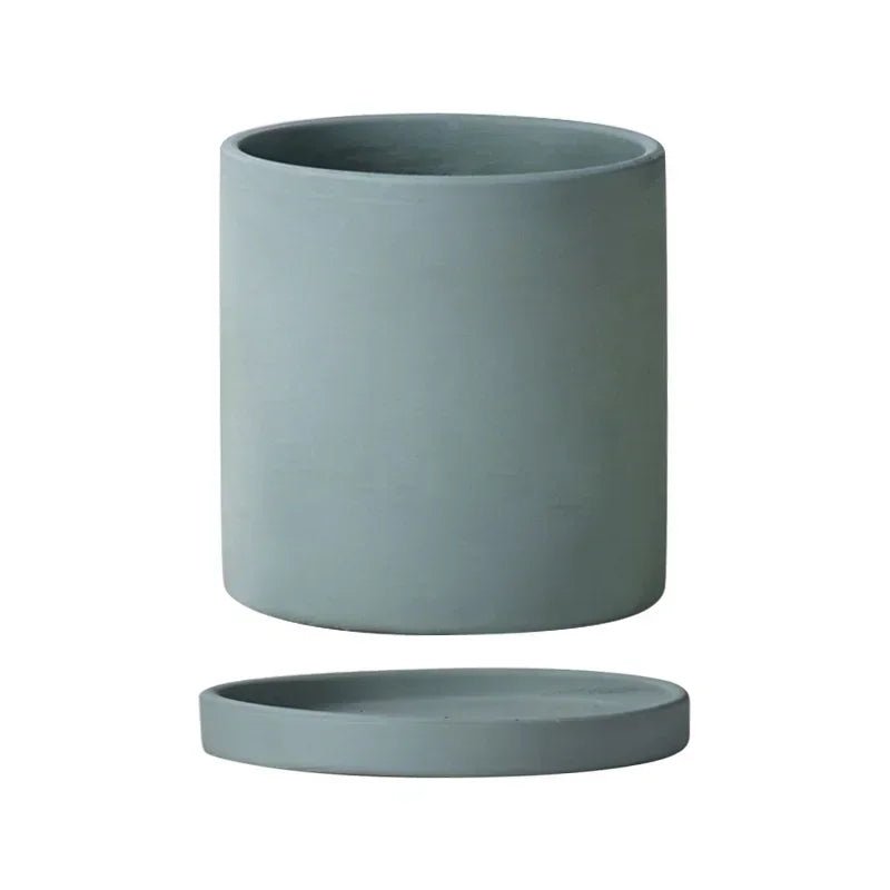 Kleurrijke keramische Bloempot - Succulente plantenbak in Scandinavische stijl - Met drainagegaten - Bivakshop