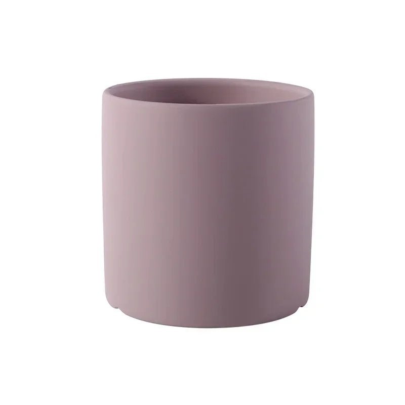 Kleurrijke keramische Bloempot - Succulente plantenbak in Scandinavische stijl - Met drainagegaten - Bivakshop