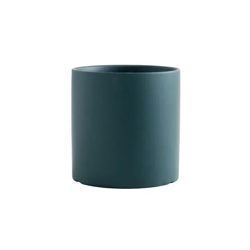 Kleurrijke keramische Bloempot - Succulente plantenbak in Scandinavische stijl - Met drainagegaten - Bivakshop