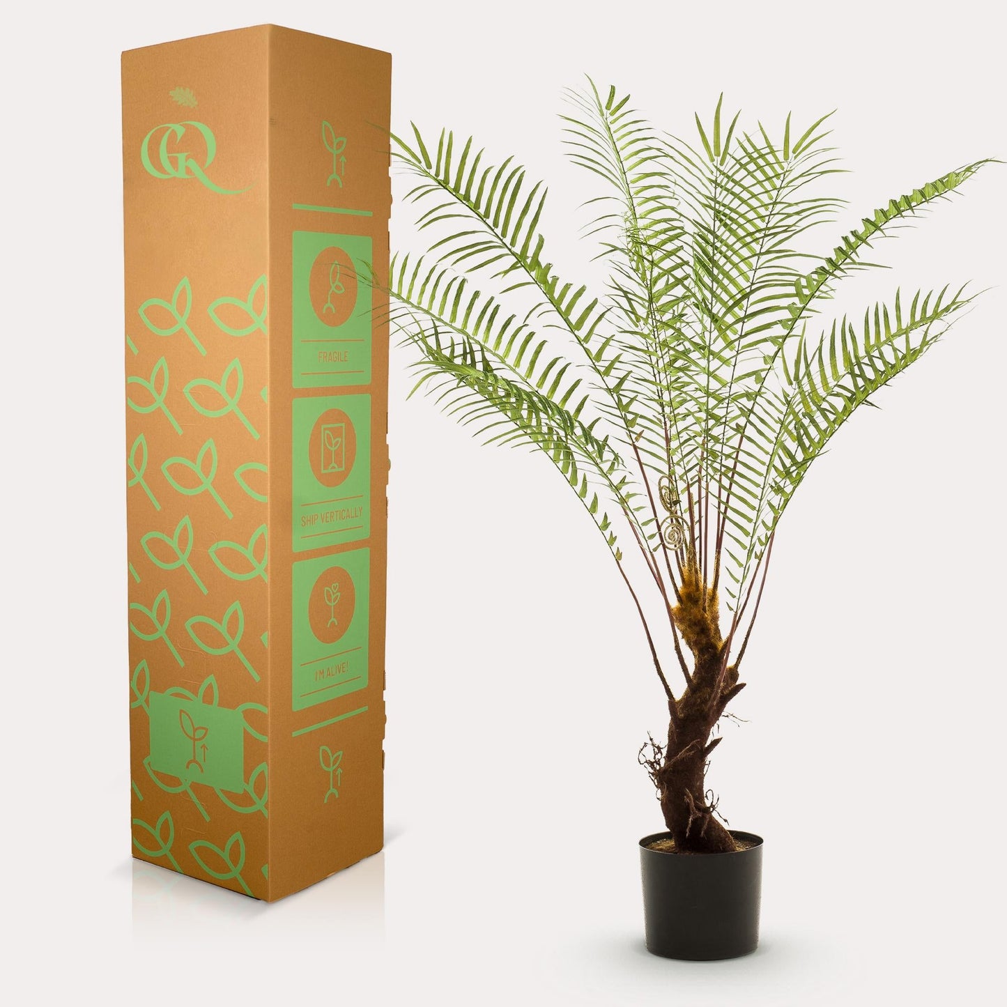 Kunstplant - Boomvaren - X15 - 125 cm - Bivakshop
