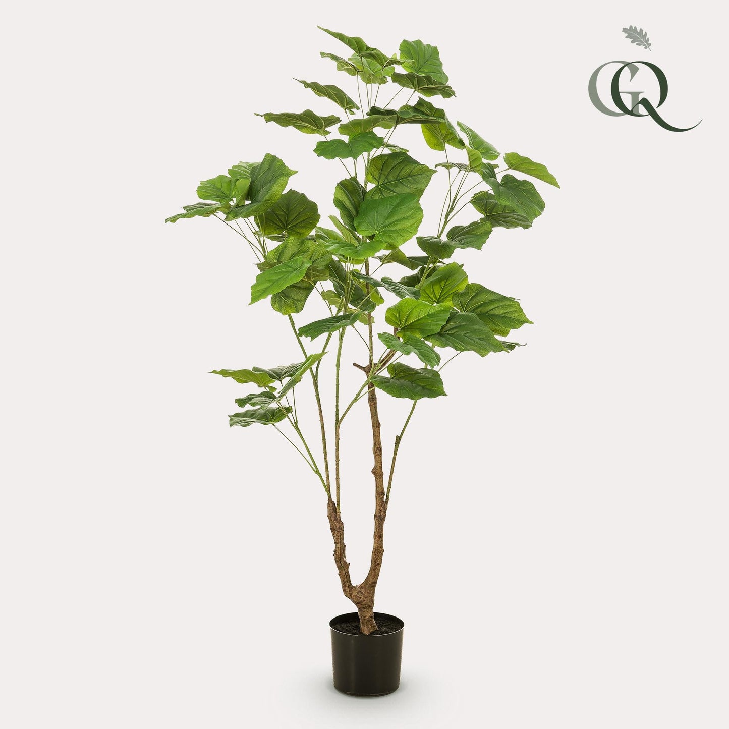 Kunstplant - Ficus Umbellata - Afrikaanse Vijg - 125Cm - Bivakshop