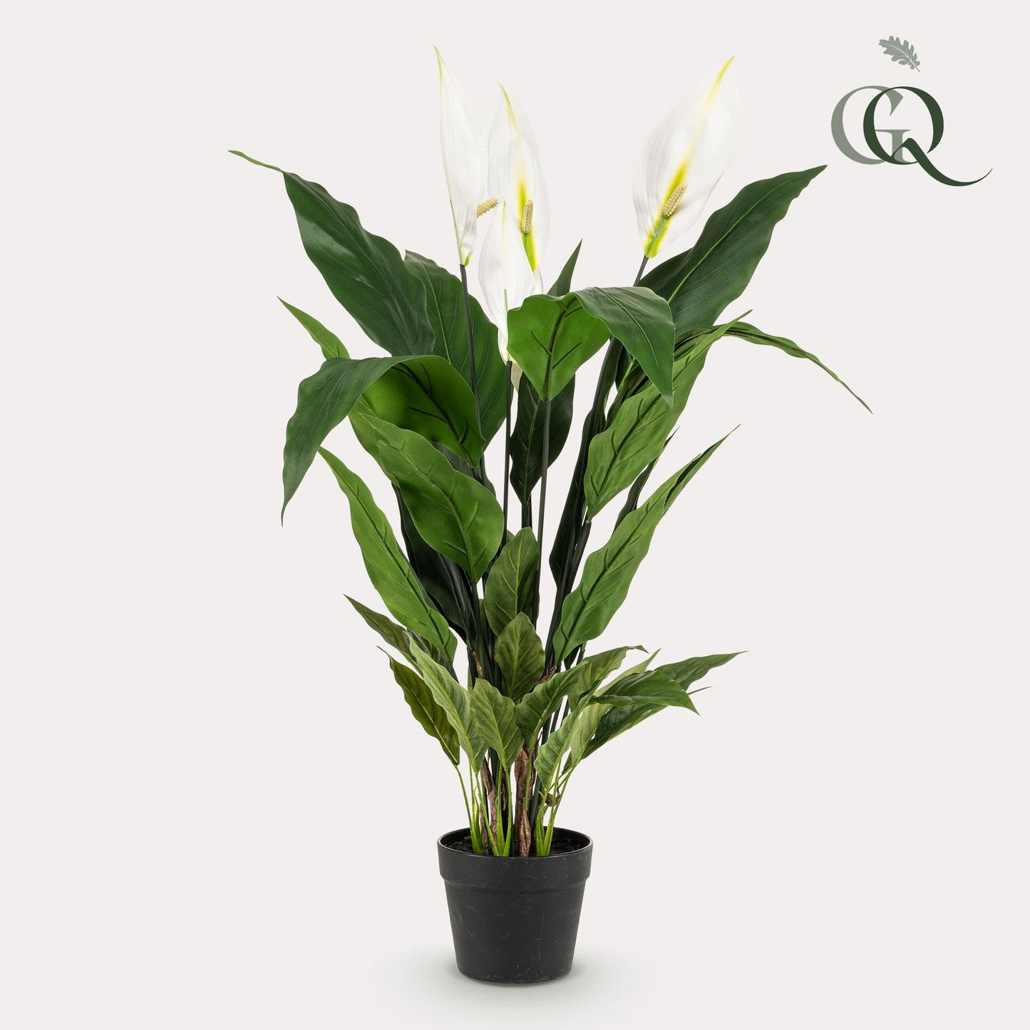 Kunstplant - Spathiphyllum - Lepelplant - 90Cm - Bivakshop