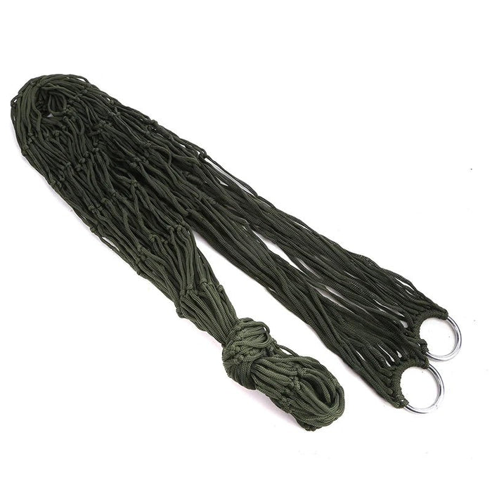 Lichtgewicht outdoor hangmat met ophangbanden - Perfect voor camping, survival en reizen - Bivakshop