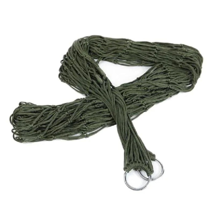 Lichtgewicht outdoor hangmat met ophangbanden - Perfect voor camping, survival en reizen - Bivakshop