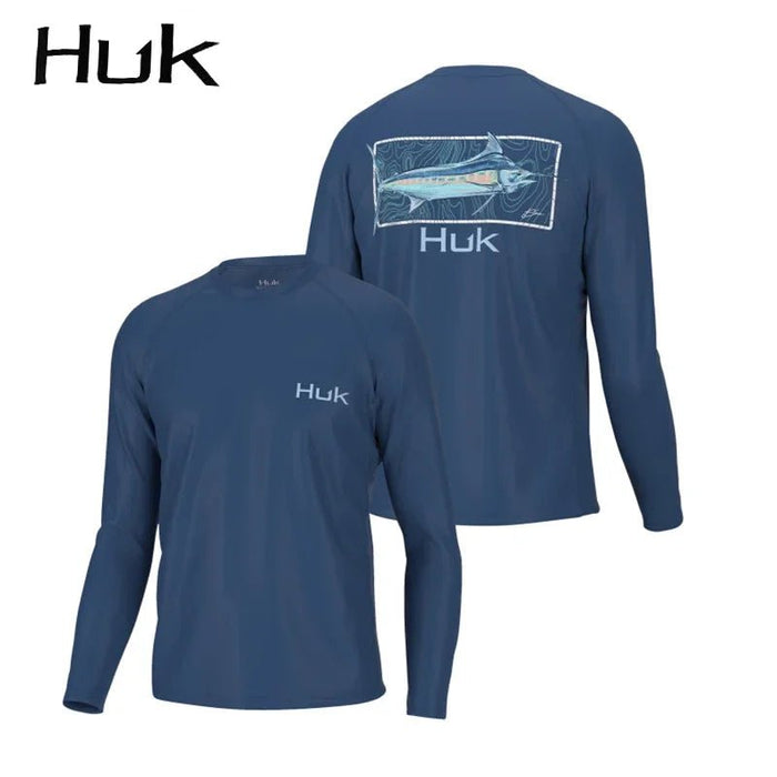 Lichtgewicht visshirt met lange mouwen – Ademend & UV - beschermend UPF 50 zomer shirt voor outdoor sport - Bivakshop