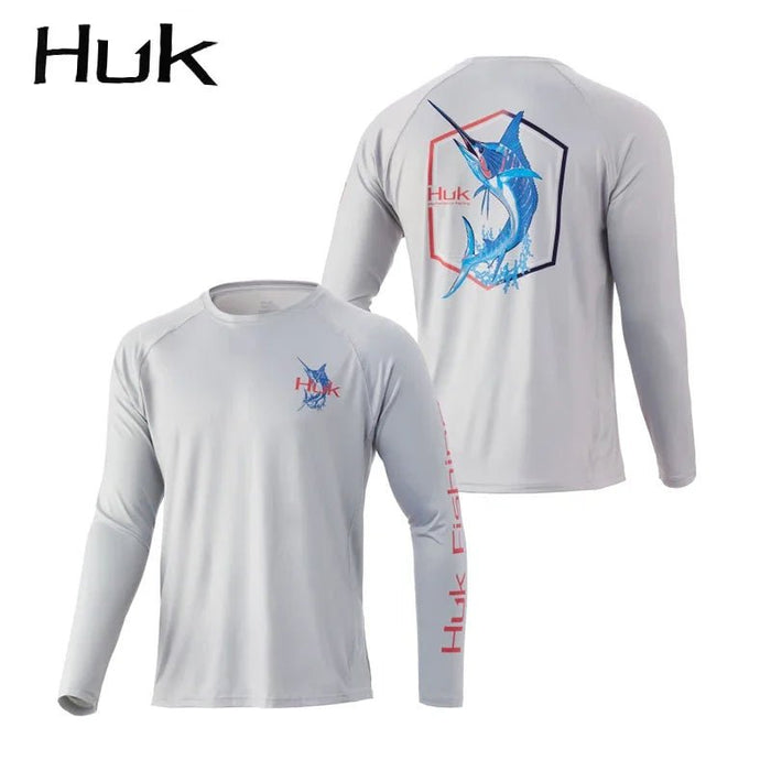 Lichtgewicht visshirt met lange mouwen – Ademend & UV - beschermend UPF 50 zomer shirt voor outdoor sport - Bivakshop