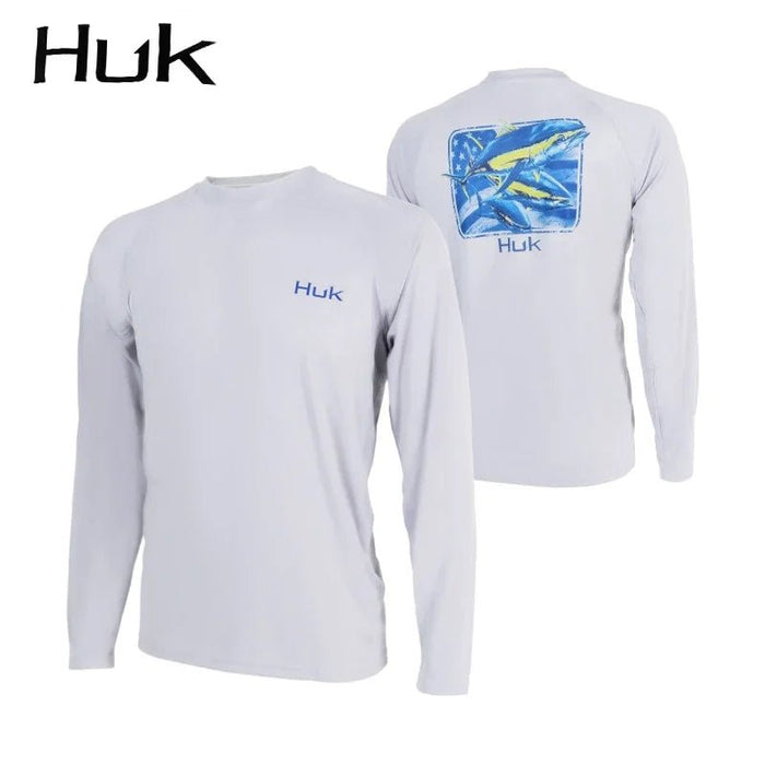 Lichtgewicht visshirt met lange mouwen – Ademend & UV - beschermend UPF 50 zomer shirt voor outdoor sport - Bivakshop