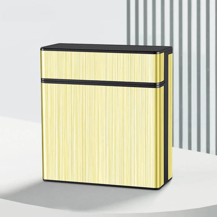 luxe metalen sigarettenkoker automatische klephoes