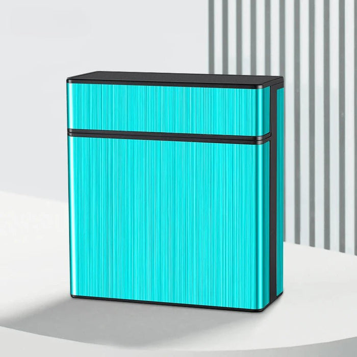 luxe metalen sigarettenkoker automatische klephoes