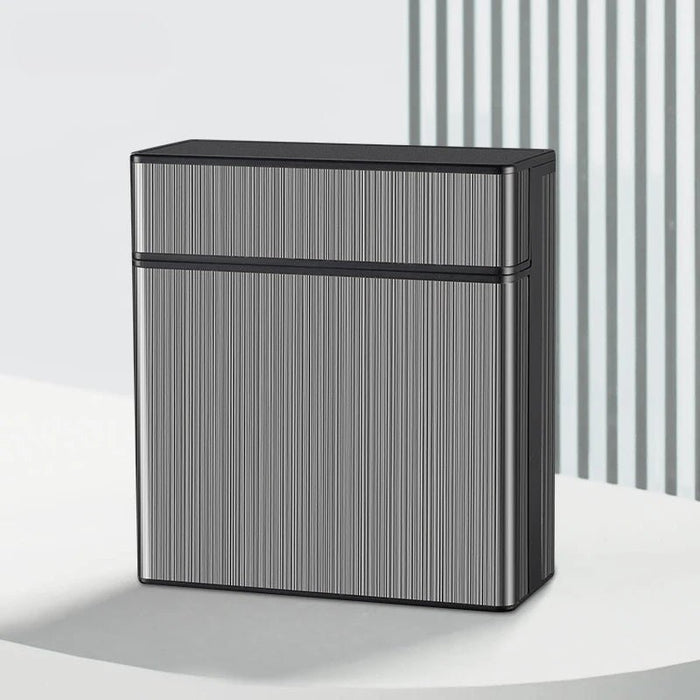 luxe metalen sigarettenkoker automatische klephoes