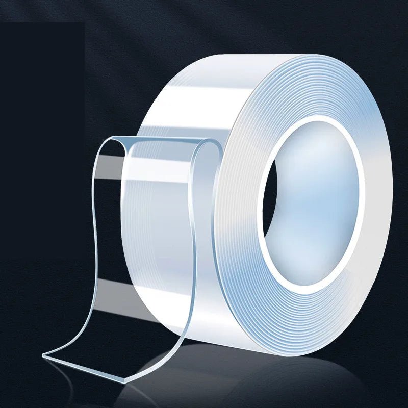 Nano tape dubbelzijdig klevend - Wasbare, traceless en waterdichte tape voor badkamer & keuken - Bivakshop