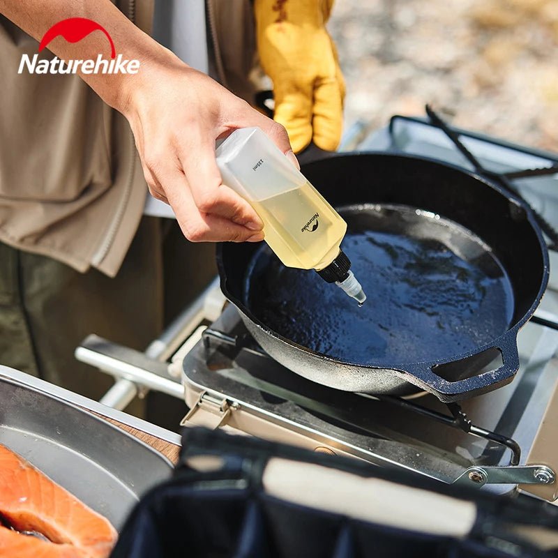 Naturehike kruidenfles set – 6/8 delige draagbare specerijen dispenser – Camping & bbq keuken gadget - Bivakshop