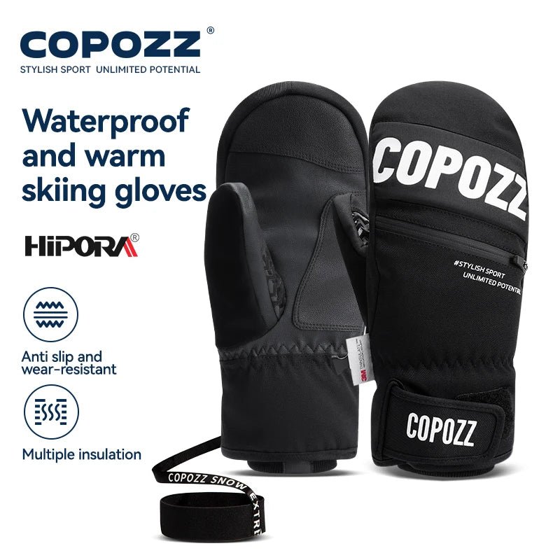 Nieuwe upgrade dikke ski - handschoenen - Waterdichte winterhandschoenen voor mannen en vrouwen - Bivakshop