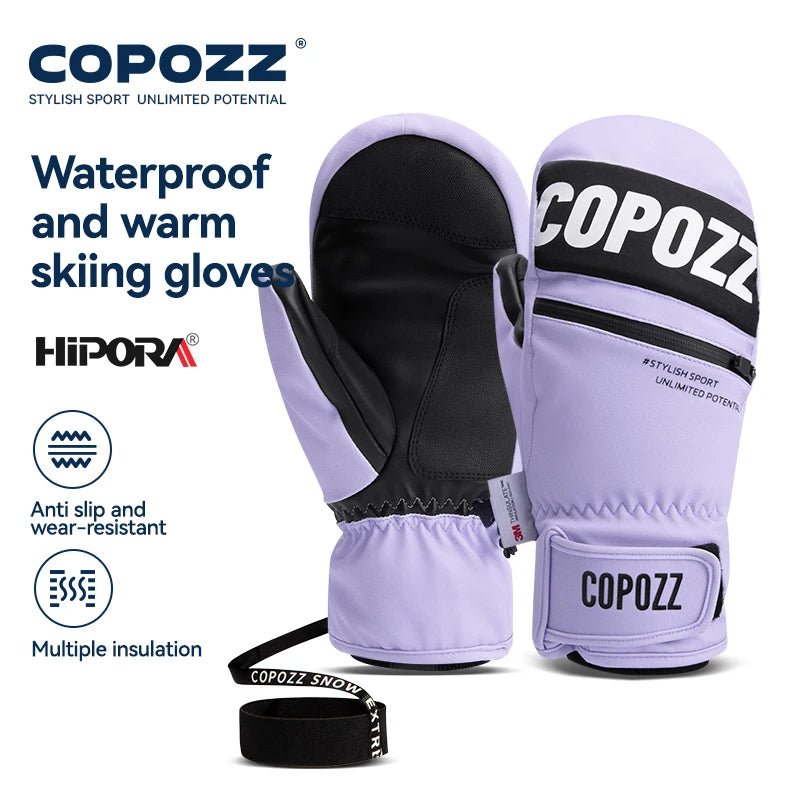 Nieuwe upgrade dikke ski - handschoenen - Waterdichte winterhandschoenen voor mannen en vrouwen - Bivakshop