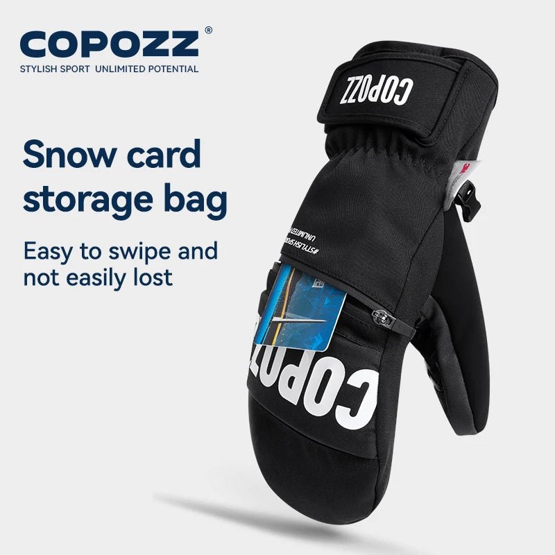 Nieuwe upgrade dikke ski - handschoenen - Waterdichte winterhandschoenen voor mannen en vrouwen - Bivakshop