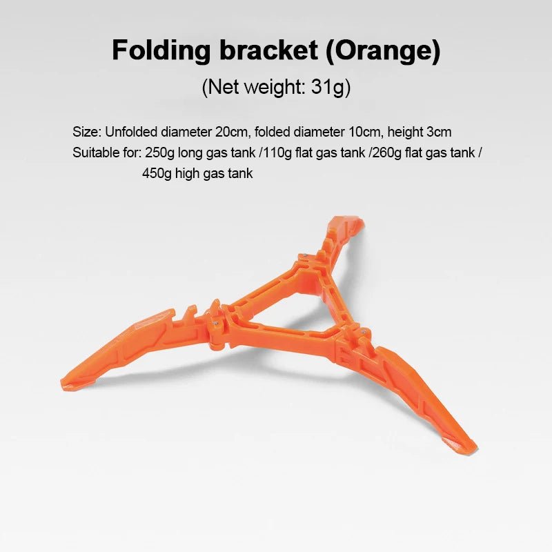 Opvouwbare gasfleshouder - Stabiele outdoor standaard - Bivakshop