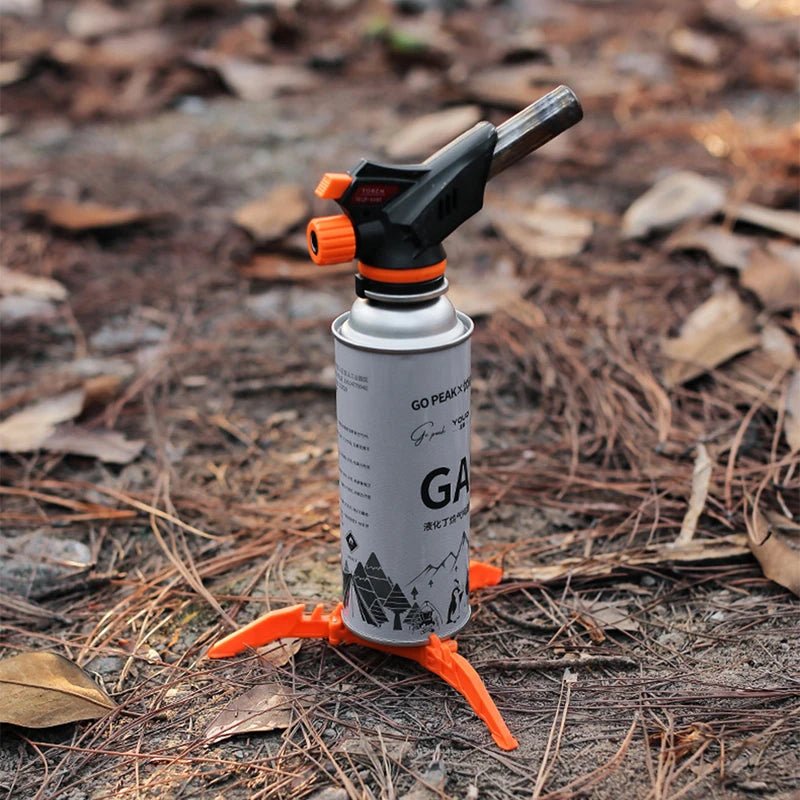 Opvouwbare gasfleshouder - Stabiele outdoor standaard - Bivakshop