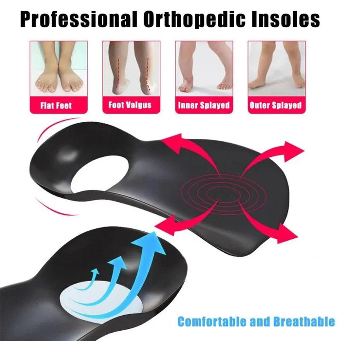 Orthopedische inlegzolen - Arch support voor platte voeten - Schokabsorberend - Bivakshop