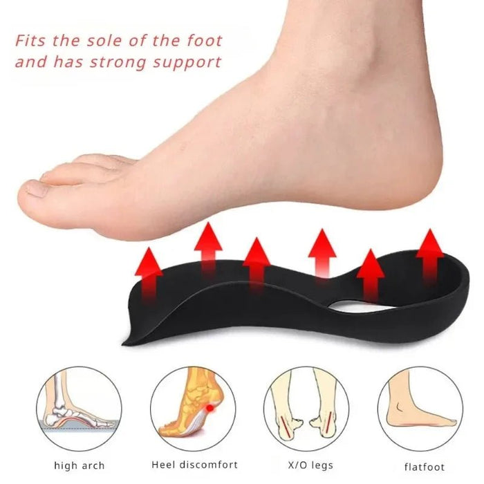 Orthopedische inlegzolen - Arch support voor platte voeten - Schokabsorberend - Bivakshop
