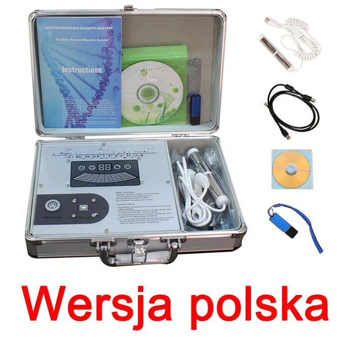 Quantum therapie - analyzer - Magnetische bioresonantie scanner - 53 rapporten voor subgezondheid en lichaamsscreening - Bivakshop