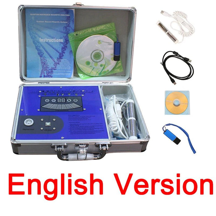 Quantum therapie - analyzer - Magnetische bioresonantie scanner - 53 rapporten voor subgezondheid en lichaamsscreening - Bivakshop
