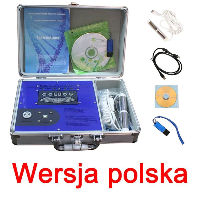 Quantum therapie - analyzer - Magnetische bioresonantie scanner - 53 rapporten voor subgezondheid en lichaamsscreening - Bivakshop
