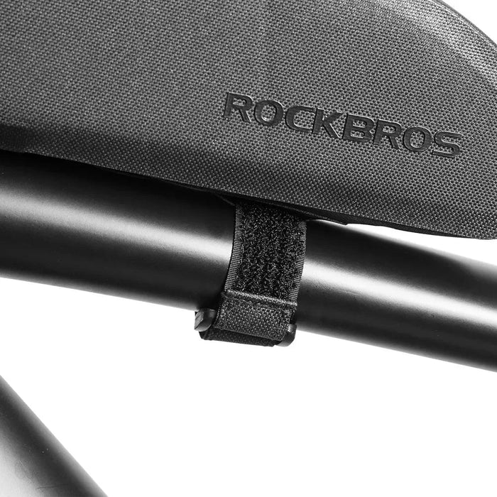 Rockbros fiets tas - Waterdichte fabric topbuis tas - Grote capaciteit mtb en roadbike - Bivakshop