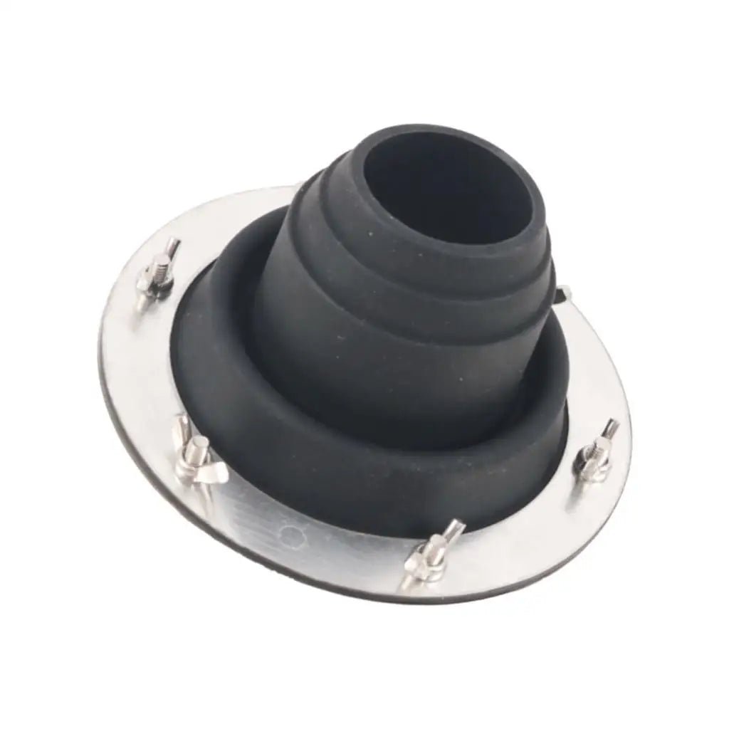 Siliconen tentkachel flens – Hittebestendige flue voor tentkachels - Bivakshop