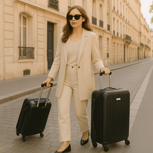 Slazenger - Kofferset 2 - delig – Hardcase – Zwart - Bivakshop