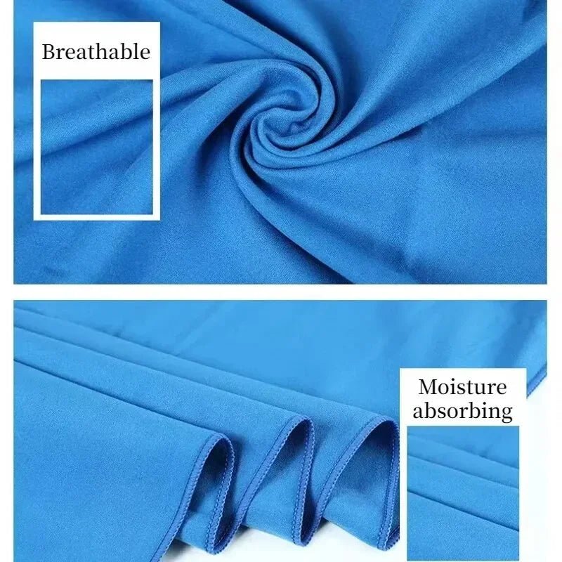 Sneldrogende sporthanddoek – Compact en lichtgewicht voor gym, strand & reizen (40x80cm) - Bivakshop
